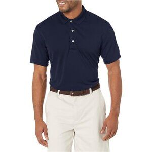 Men's Airflux Solid Mesh Short Sleeve Golf Polo Shirt